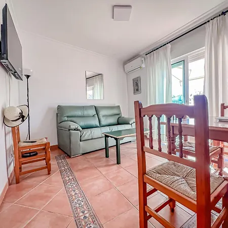 Apartment 2-bedroom With Full-length Balcony And Shared Roof Terrace In Nerja